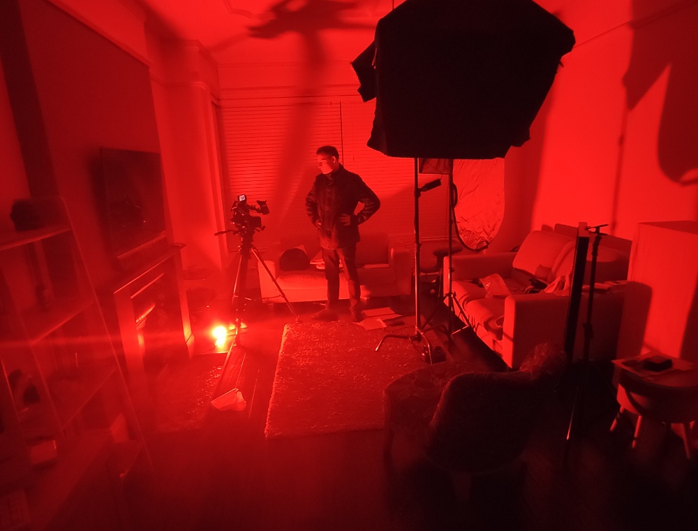 Image: Stalker Watching production still